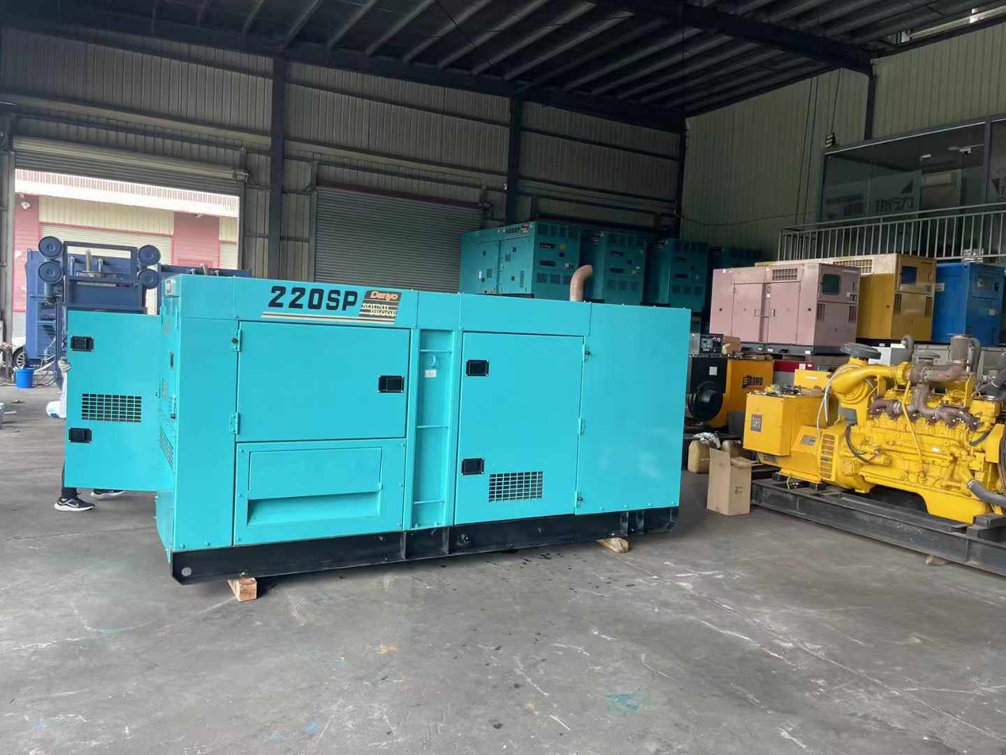 龙沙600kW柴油发电机组带载能力？